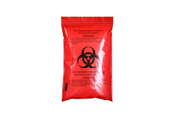 Biohazard & Specimen Zip-lock Bag