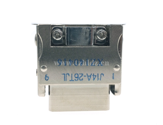 miniature rectangular electrical connector 9 pin solder welding wire male plug female socket