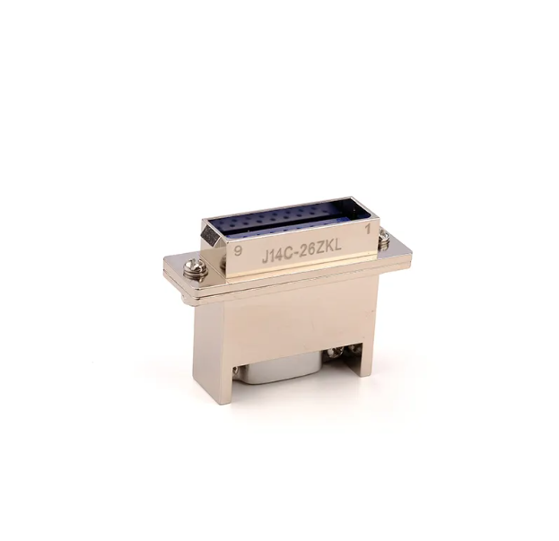 J14C 26ZKL series female straight microduct rectangular connector