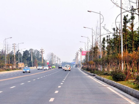 318國道崇州過境段路基改造工程
