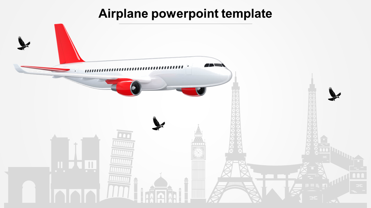 41793-airplane powerpoint template