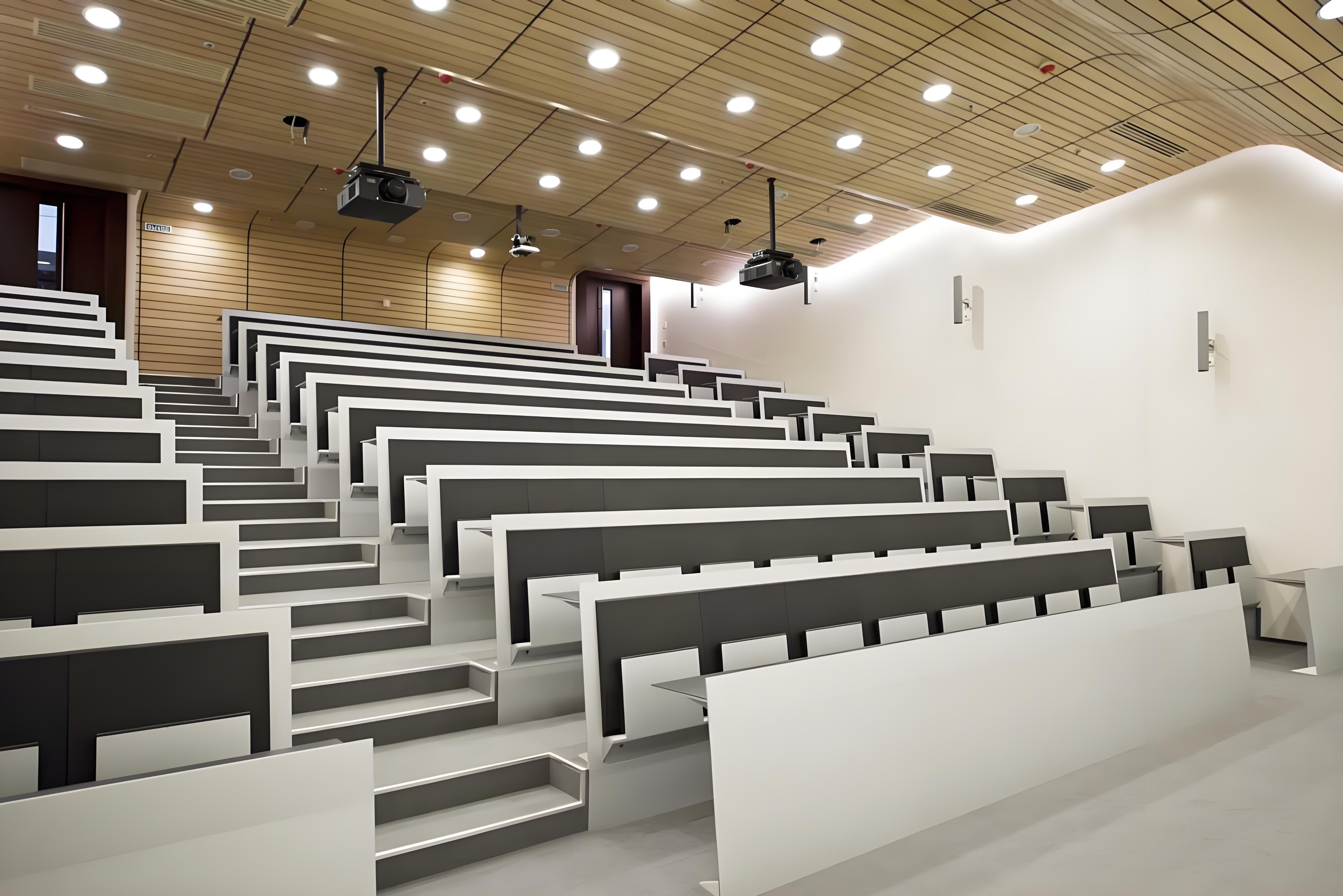 In training rooms and lecture halls, installers usually utilize DSP systems to enhance the audio experience for both the presenter and the audience. 