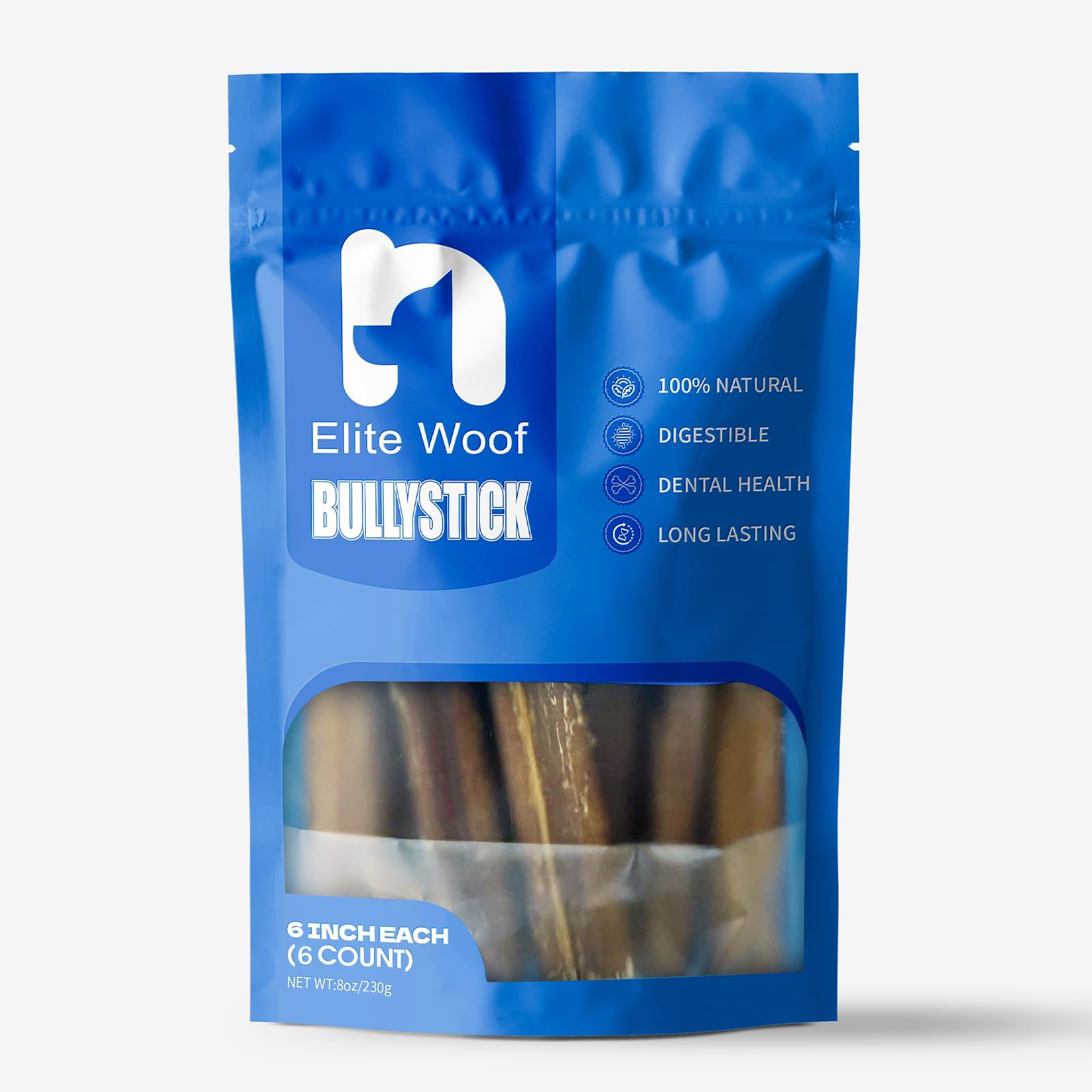 6 Inch Bully Sticks - Standard