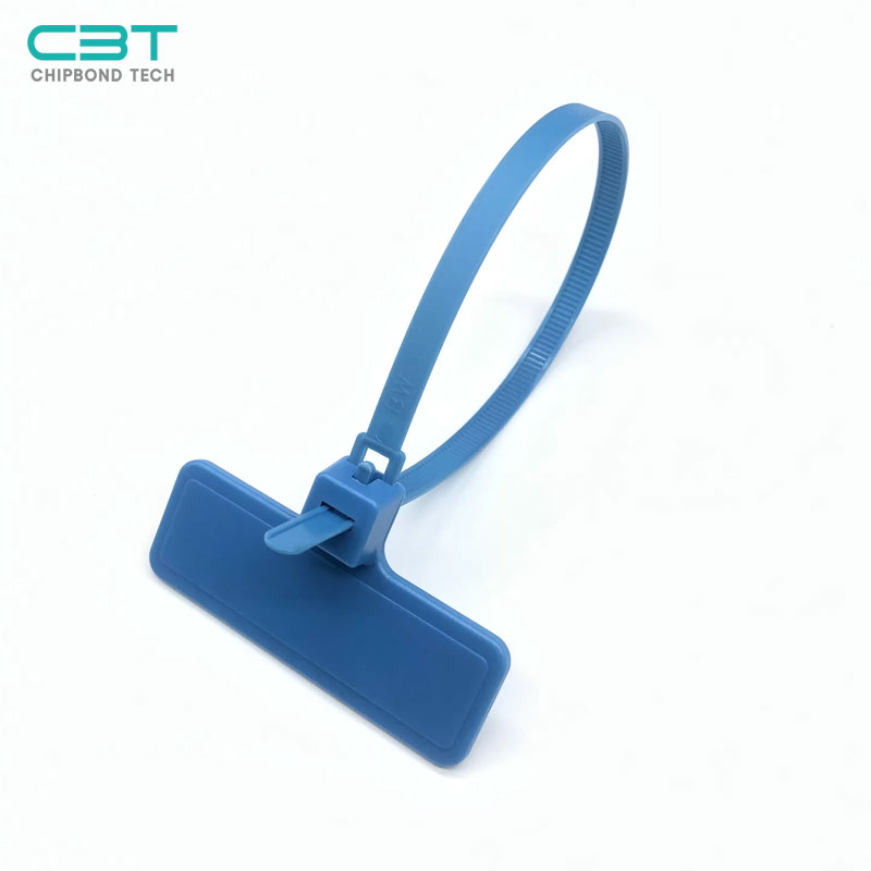 RFID Cable Tie Tag, Movable Locking & Reusable