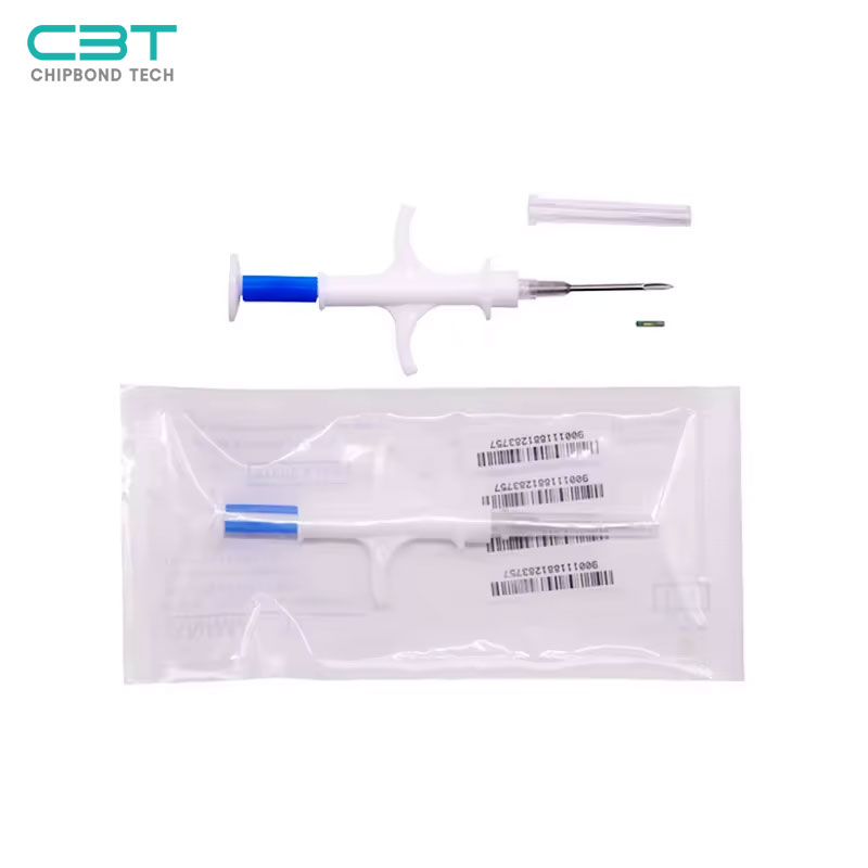 125KHz Glass Tube RFID Tag, Excellent Biocompatibility