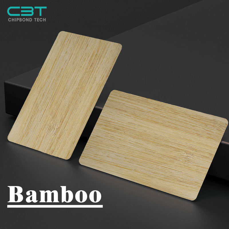 RFID Bamboo Wooden Card, Stable Hardness