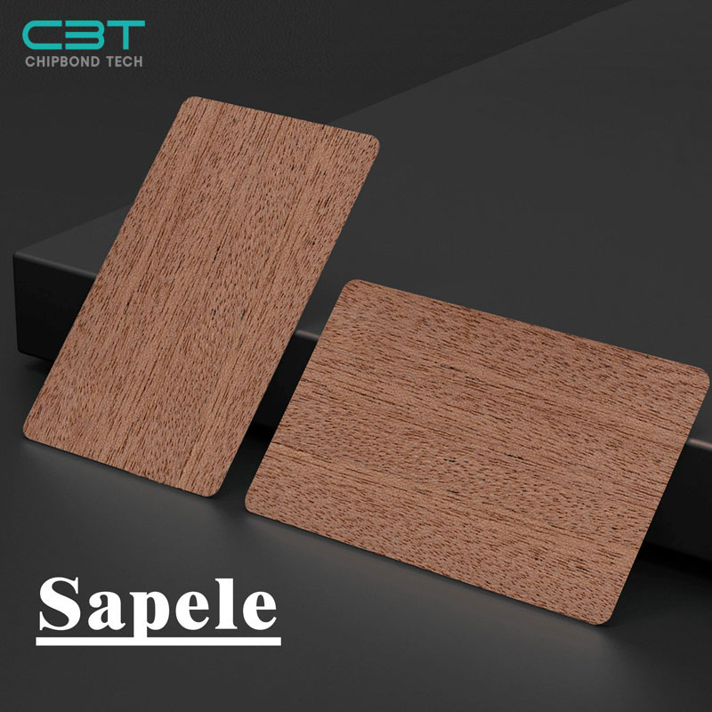 RFID Sapele Wooden Card, Durability & Corrosion Resistance