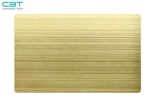 Gold Metal Business Cards, Metal Business Card Blanks