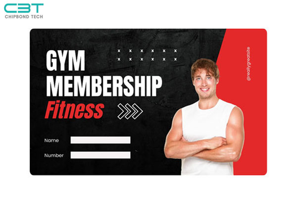 RFID Paper Card for Gym Memberships Card