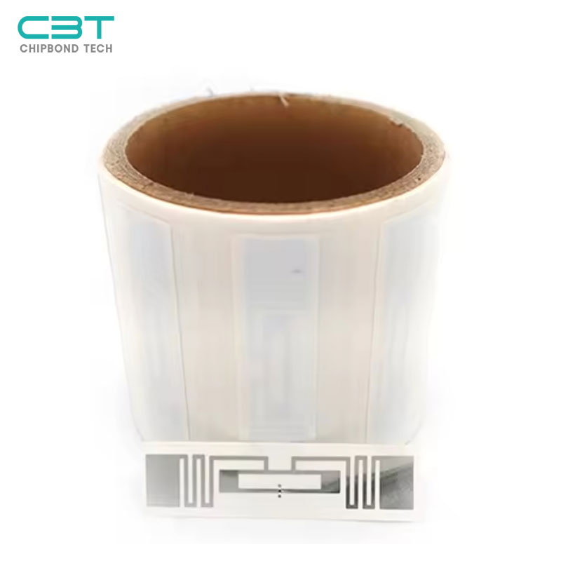 CB7014U UHF RFID Wet Inlay Sticker Label for Logistics