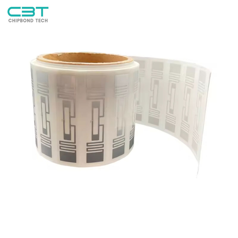 CB7014U UHF RFID Wet Inlay Sticker Label for Logistics