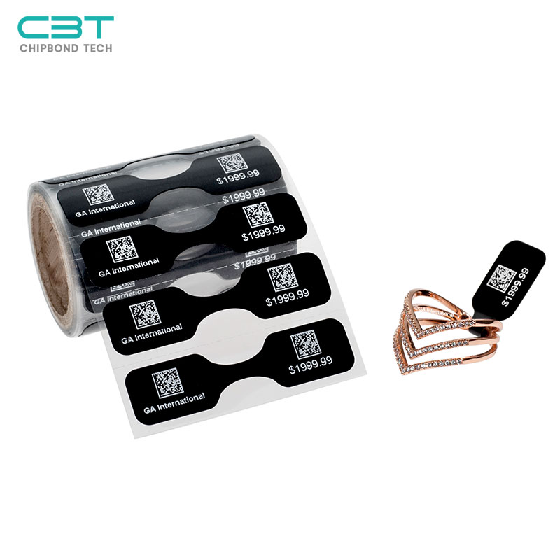 RFID Jewelry Labels and Tags, Black Label Jewelry