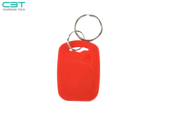 KF NO.1 Red ABS RFID Keyfob, Compact and Lightweight