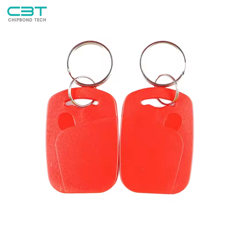 KF NO.1 Red ABS RFID Keyfob, Compact and Lightweight