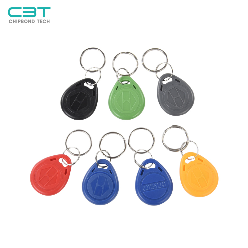 KF NO.2 Black ABS Smart RFID Keyfob, Rewritable