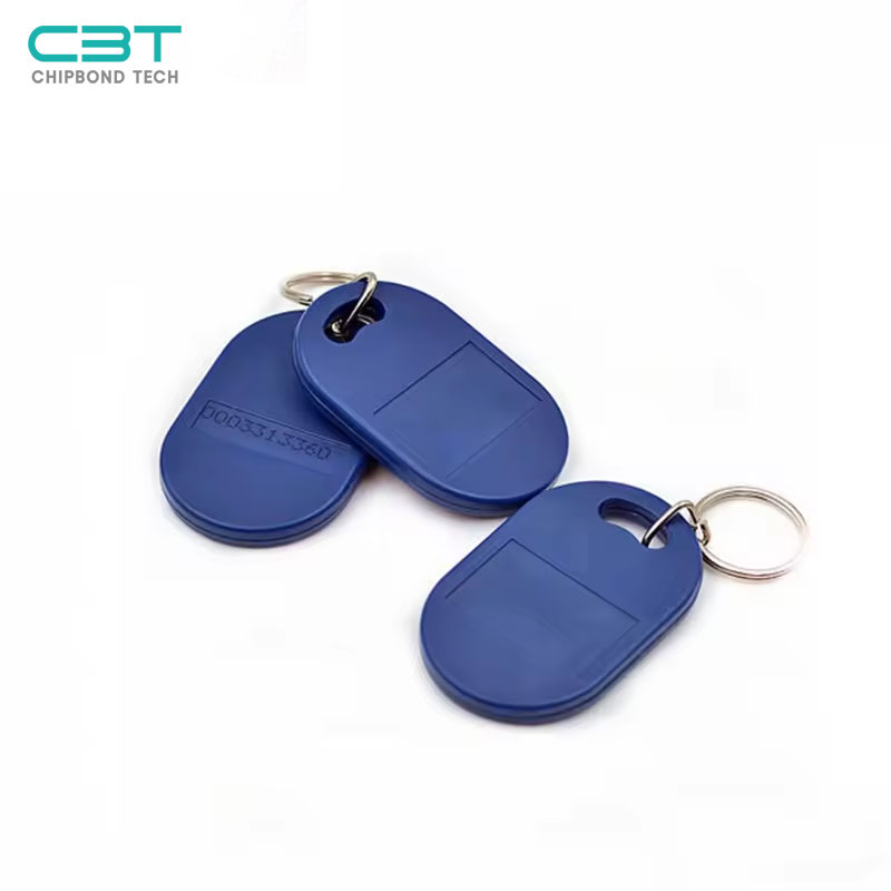 KF NO.4 Blue 13.56MHz RFID Keyfobs, Advanced Encryption Tech