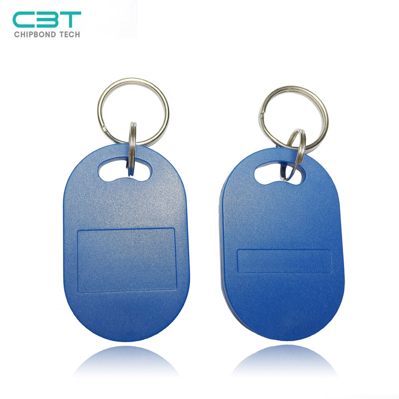 KF NO.4 Blue 13.56MHz RFID Keyfobs, Advanced Encryption Tech