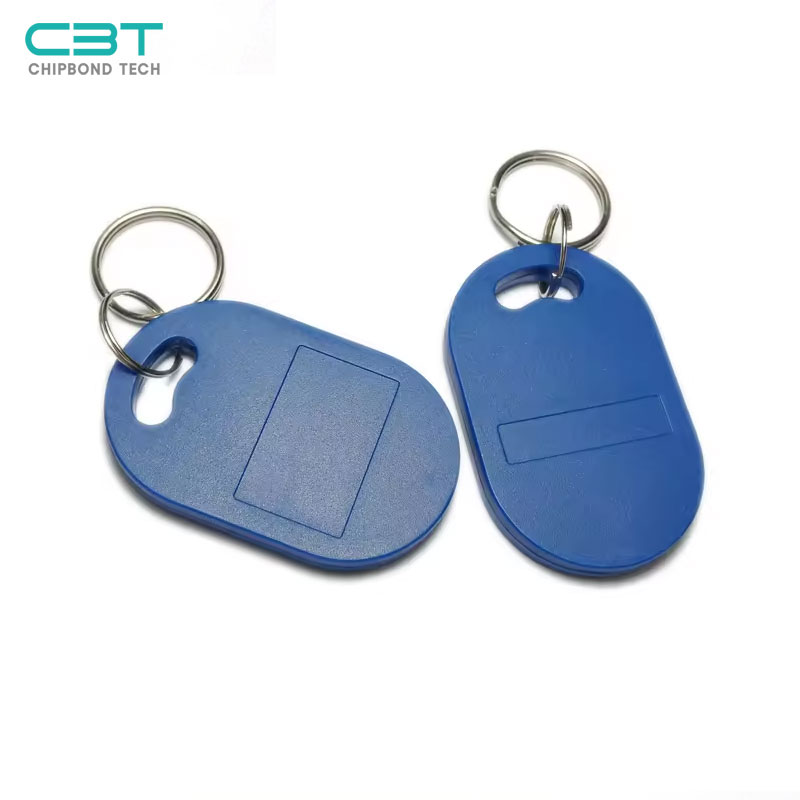 KF NO.4 Blue 13.56MHz RFID Keyfobs, Advanced Encryption Tech