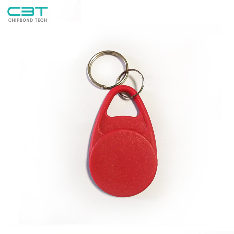 KF NO.6 Red PA RFID Keychain, Non-toxic & Harmless