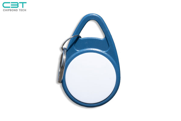 KF NO.6 Blue PA RFID Keychain, Ultrasonic Encapsulation