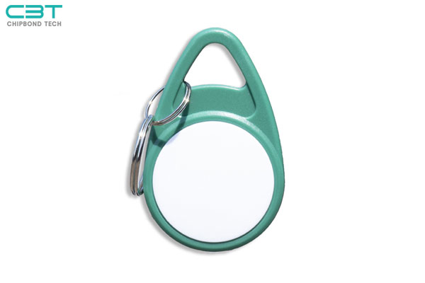 KF NO.6 Green PA RFID Keychain, Personalized Design