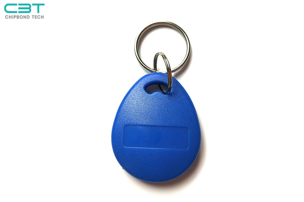 KF NO.8 Blue Custom RFID Keyfob, Dual Frequency Possible