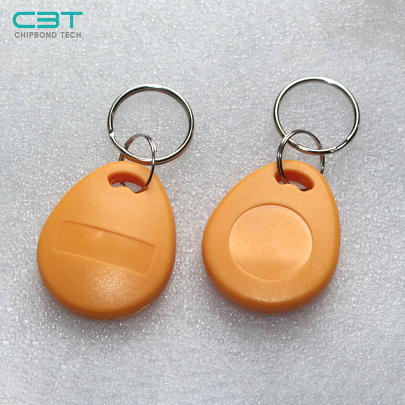 KF NO.8 Yellow Custom RFID Keyfob, Appearance Design Available