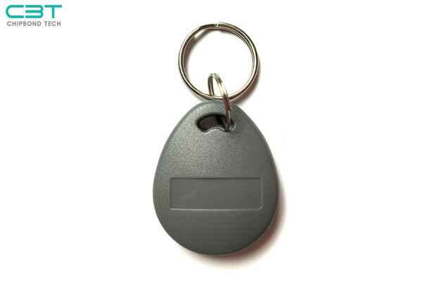 KF NO.8 Grey Custom RFID Keyfob, Multi-functional Contactless