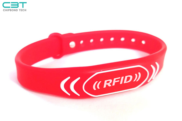 WD19 Custom RFID Silicone Wristband, Fast Read Chip