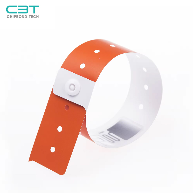 ZZ005 Disposable Paper RIFD Wristbands for Medical Management