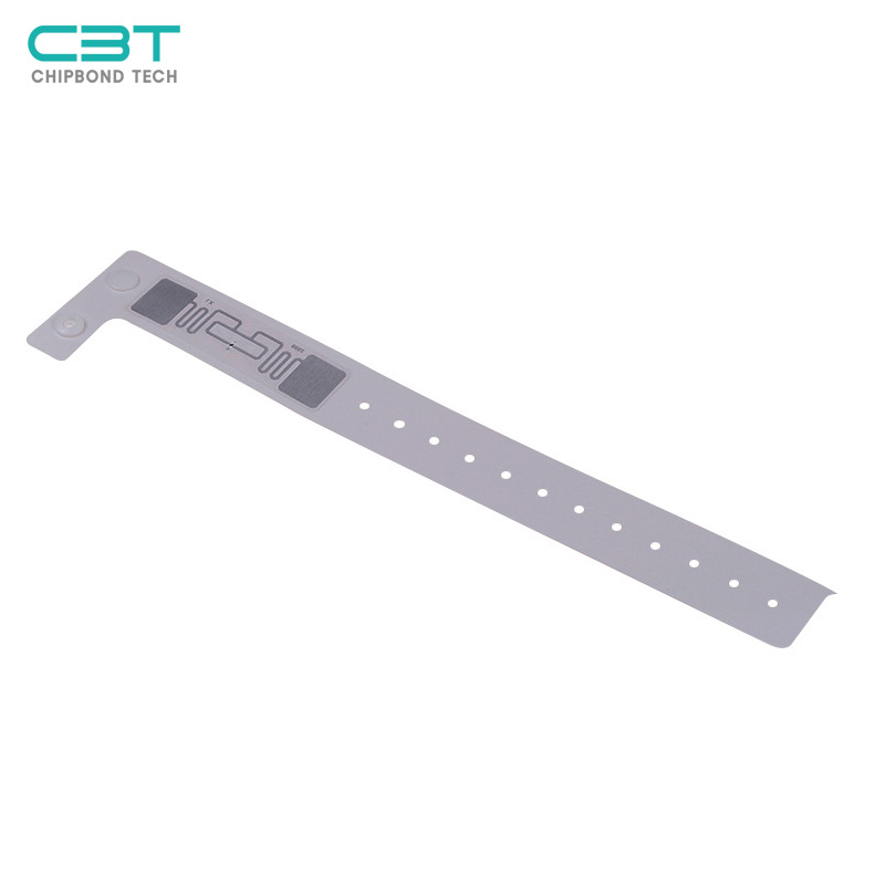 ZZ005 Disposable Paper RIFD Wristbands for Medical Management