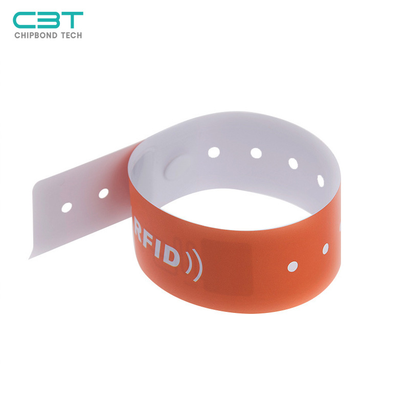 ZZ005 Disposable Paper RIFD Wristbands for Medical Management