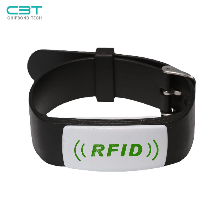 SJ008 Custom RFID Plastic Wristbands, On-demand Chip Packaging