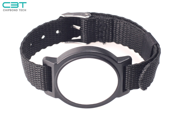 NL003 RFID Nylon Wristbands, HF Smart Sensor Wristband