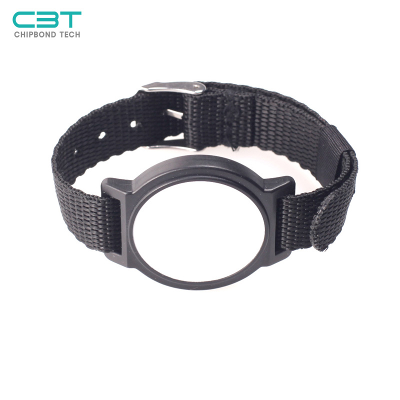 NL003 RFID Nylon Wristbands, HF Smart Sensor Wristband