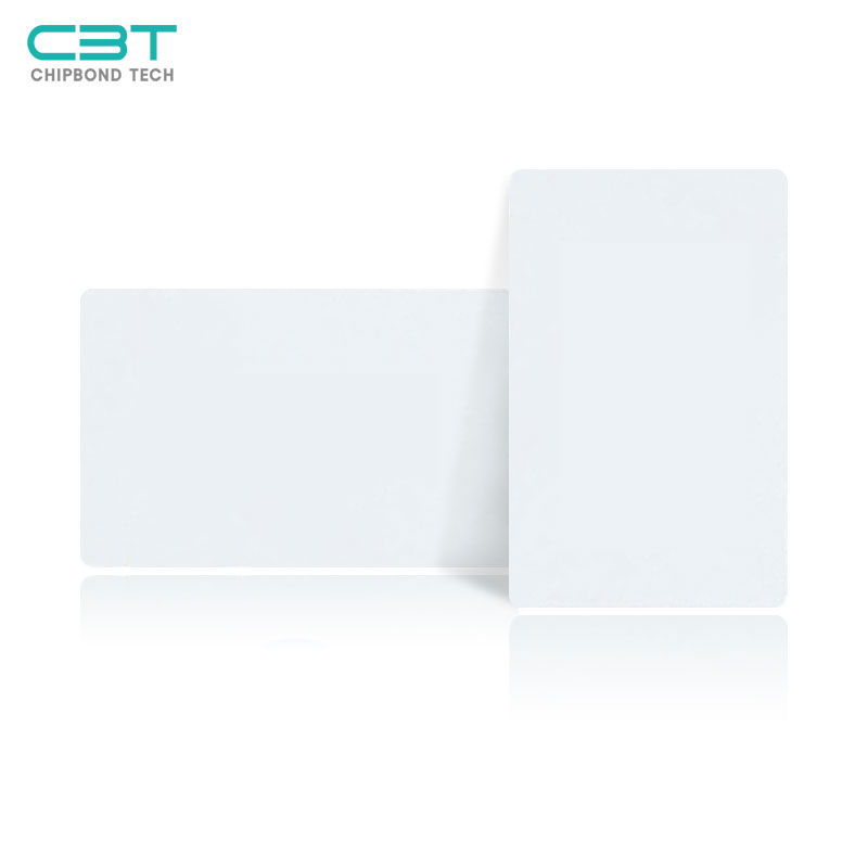 UHF 860-960MHz Blank RFID Cards, PVC/PET/PETG Cards