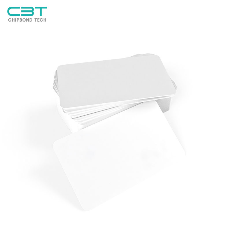 UHF 860-960MHz Blank RFID Cards, PVC/PET/PETG Cards