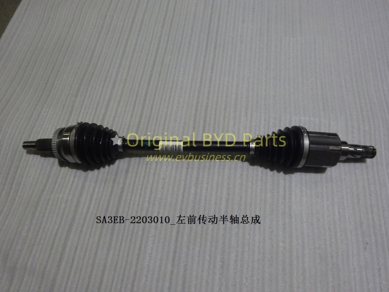 Left front transmission half-axle