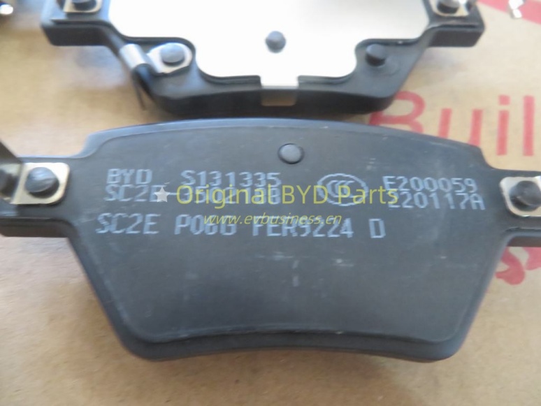Rear brake pads