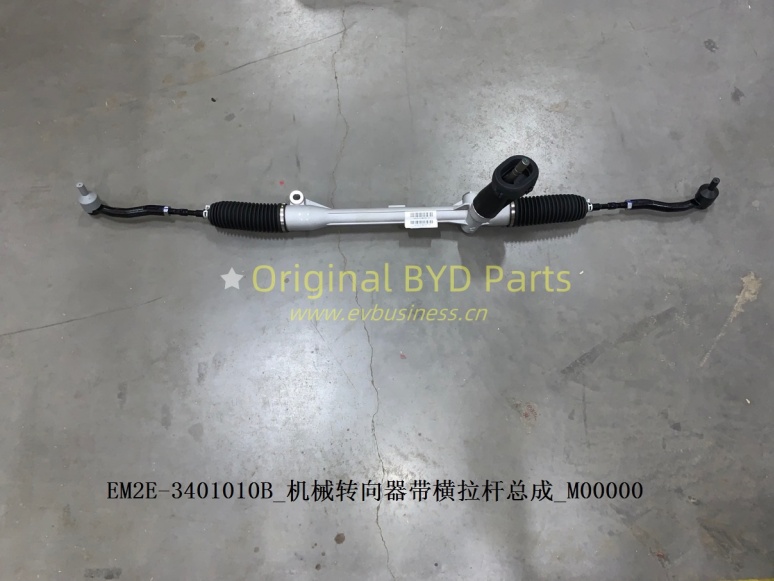 Mechanical steering machine with steering cross-bar
