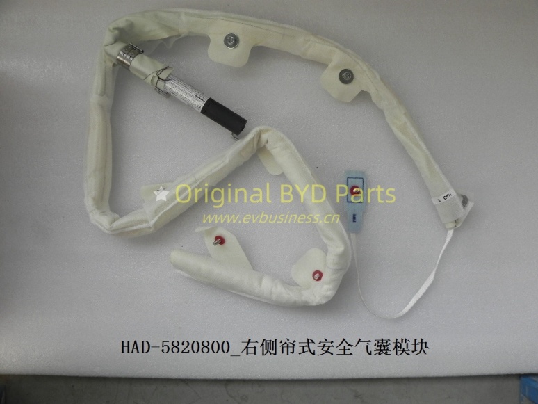 Right curtain airbag module