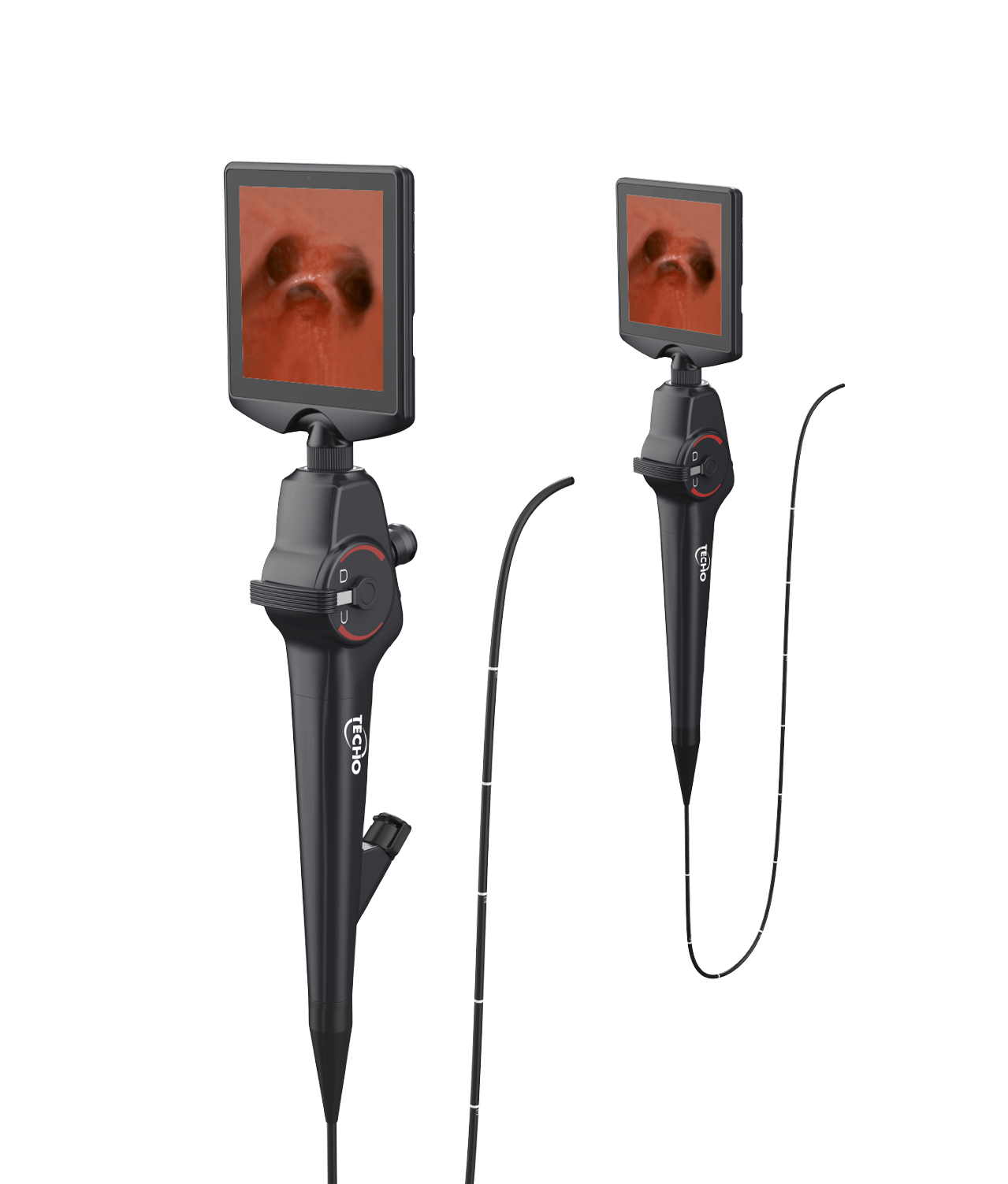 Video intubation flexible scope