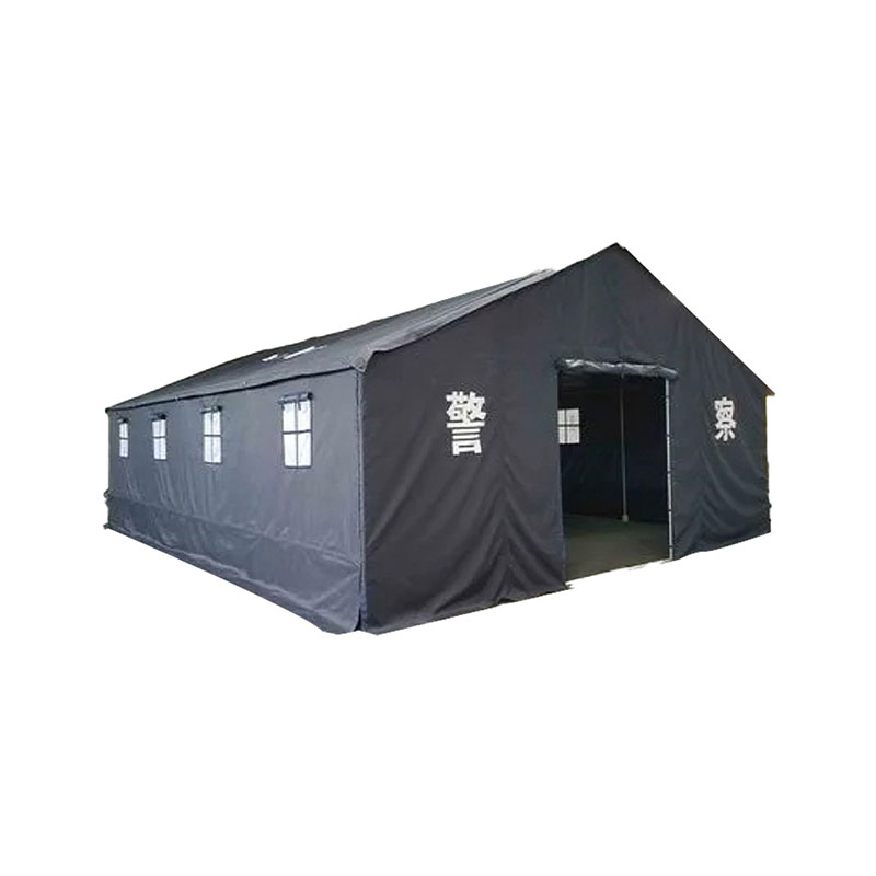 A-police-tent