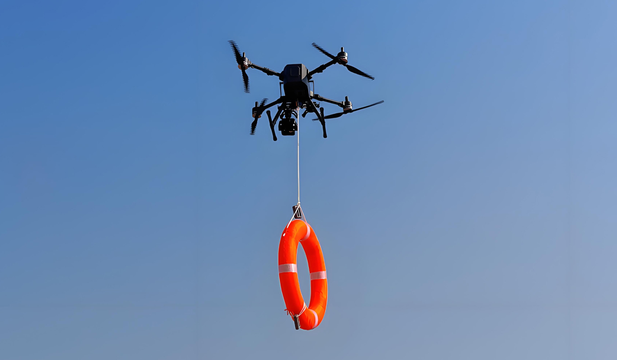 Recue drone