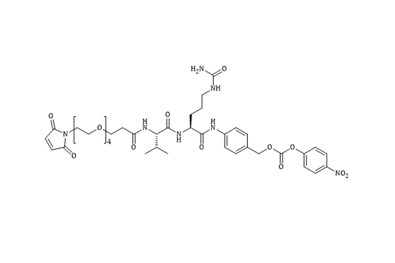 Mal-PEG4-Val-Cit-PAB-PNP