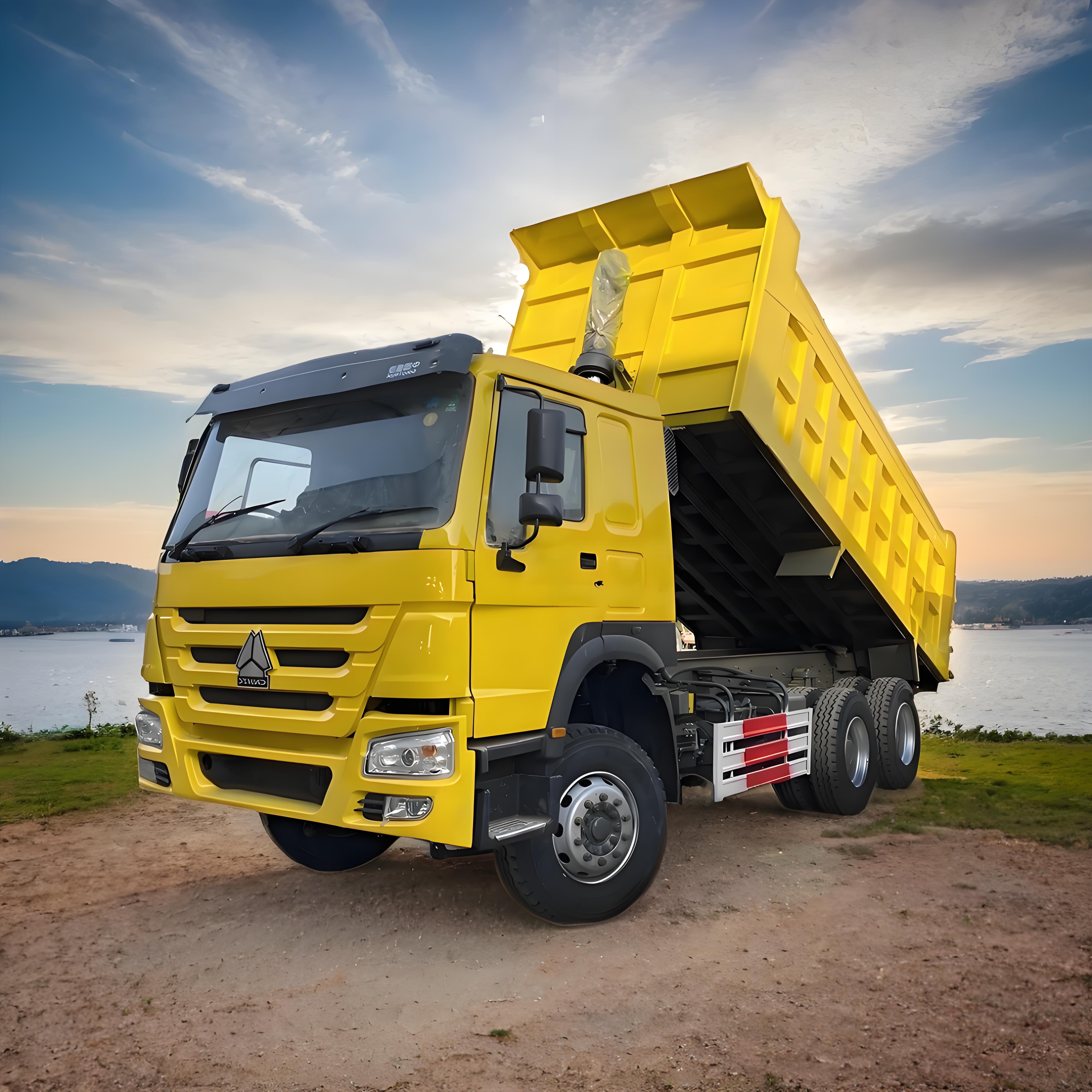 High-Quality Refurbished HOWO HW76 6X4 Dump Truck | Strong Performance at a Low Price