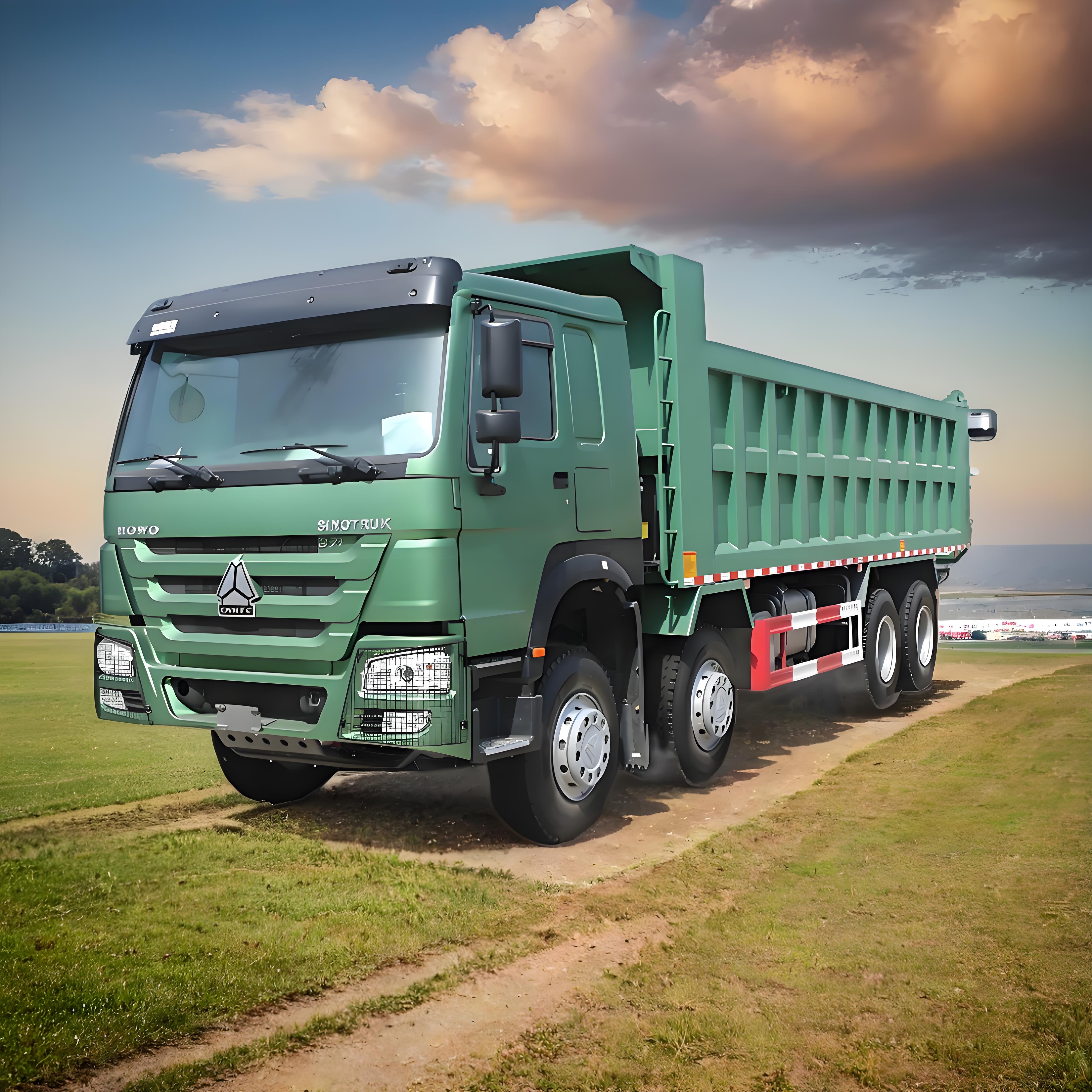 High-Quality Refurbished HOWO 8X4 Dump Truck | Strong Performance and Low Cost