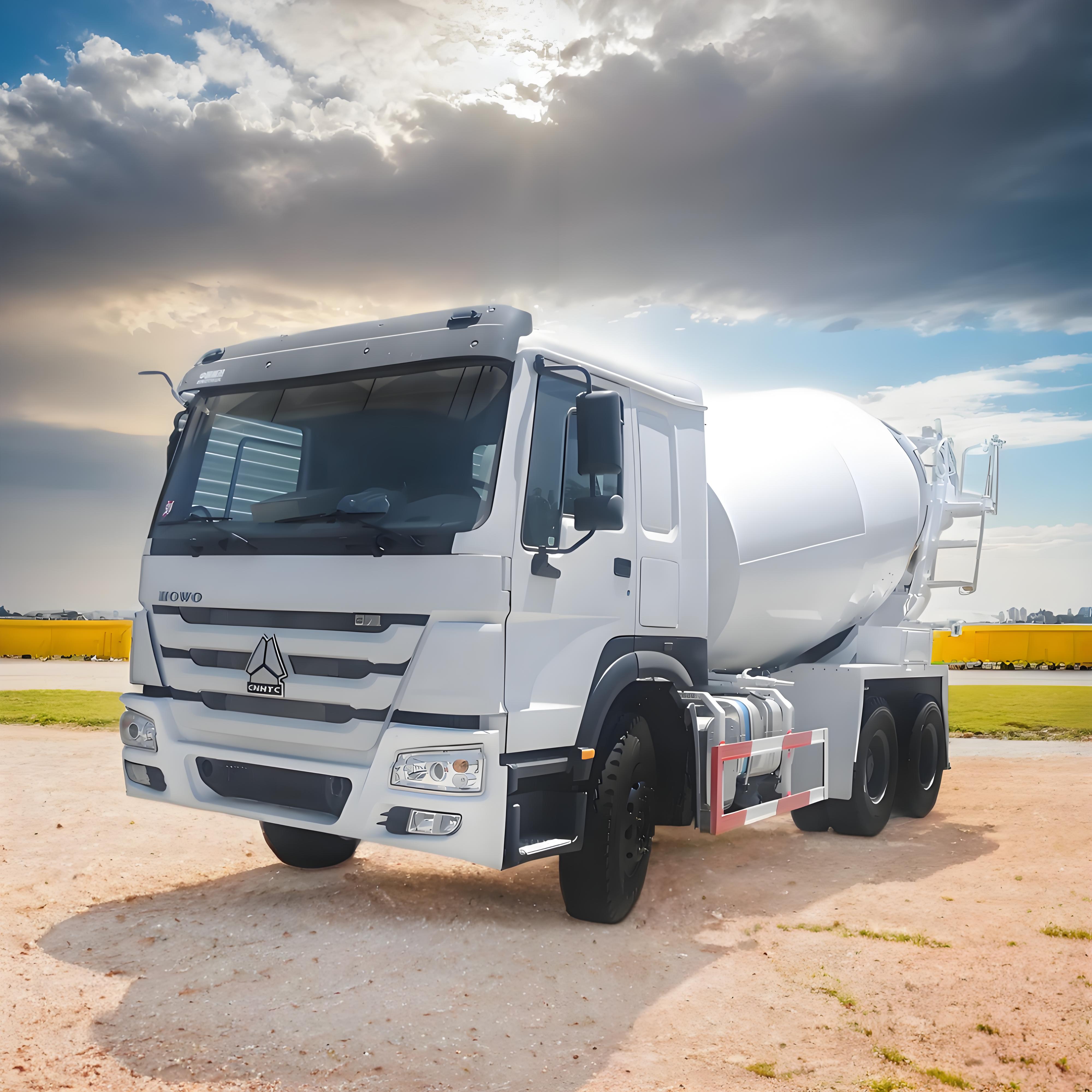 High-Quality Remanufactured HOWO HW76 6X4 Concrete Mixer Truck | Strong Performance & Low Cost