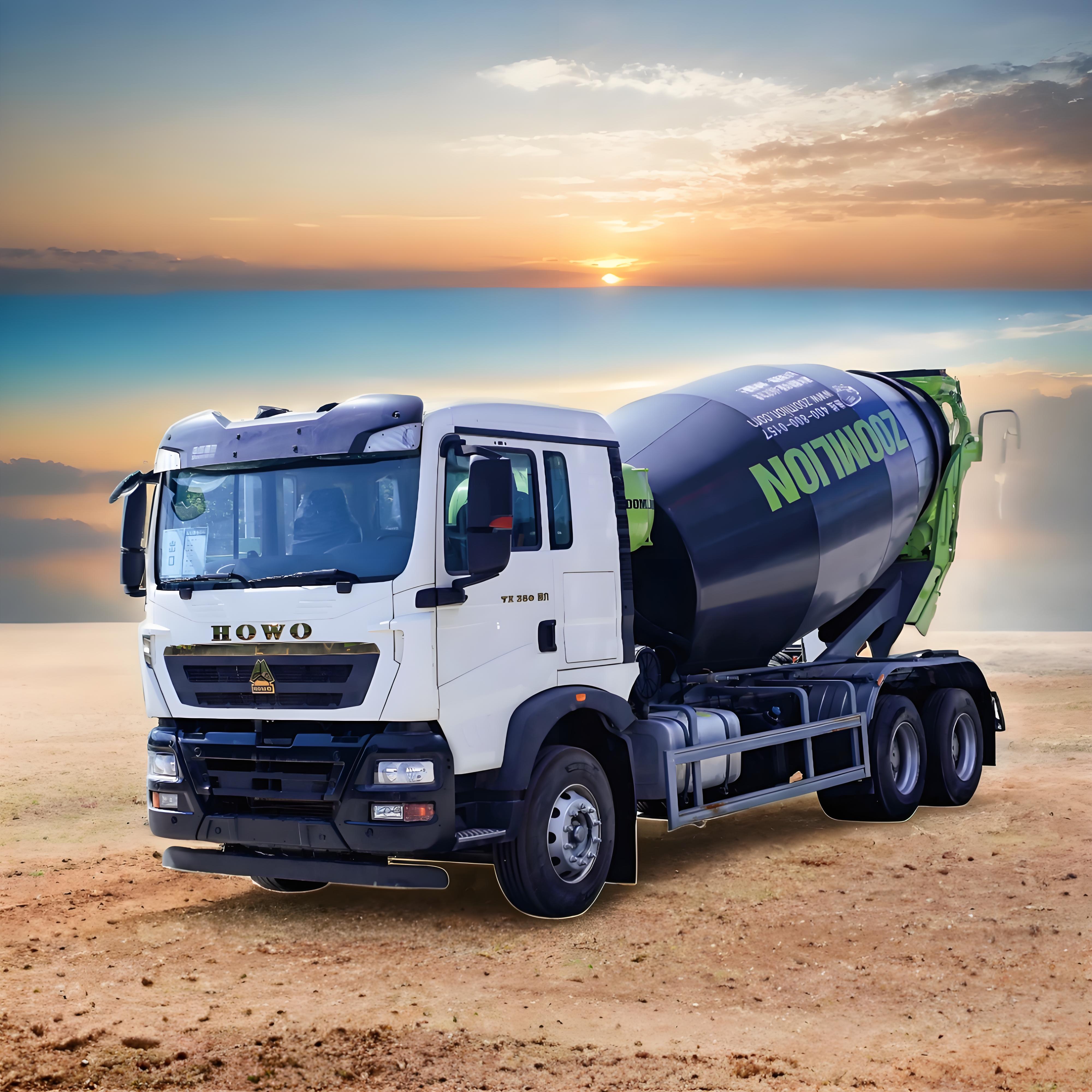 High-Quality Remanufactured HOWO TX 6X4 Concrete Mixer Truck | Strong Mixing Power at a Low Price