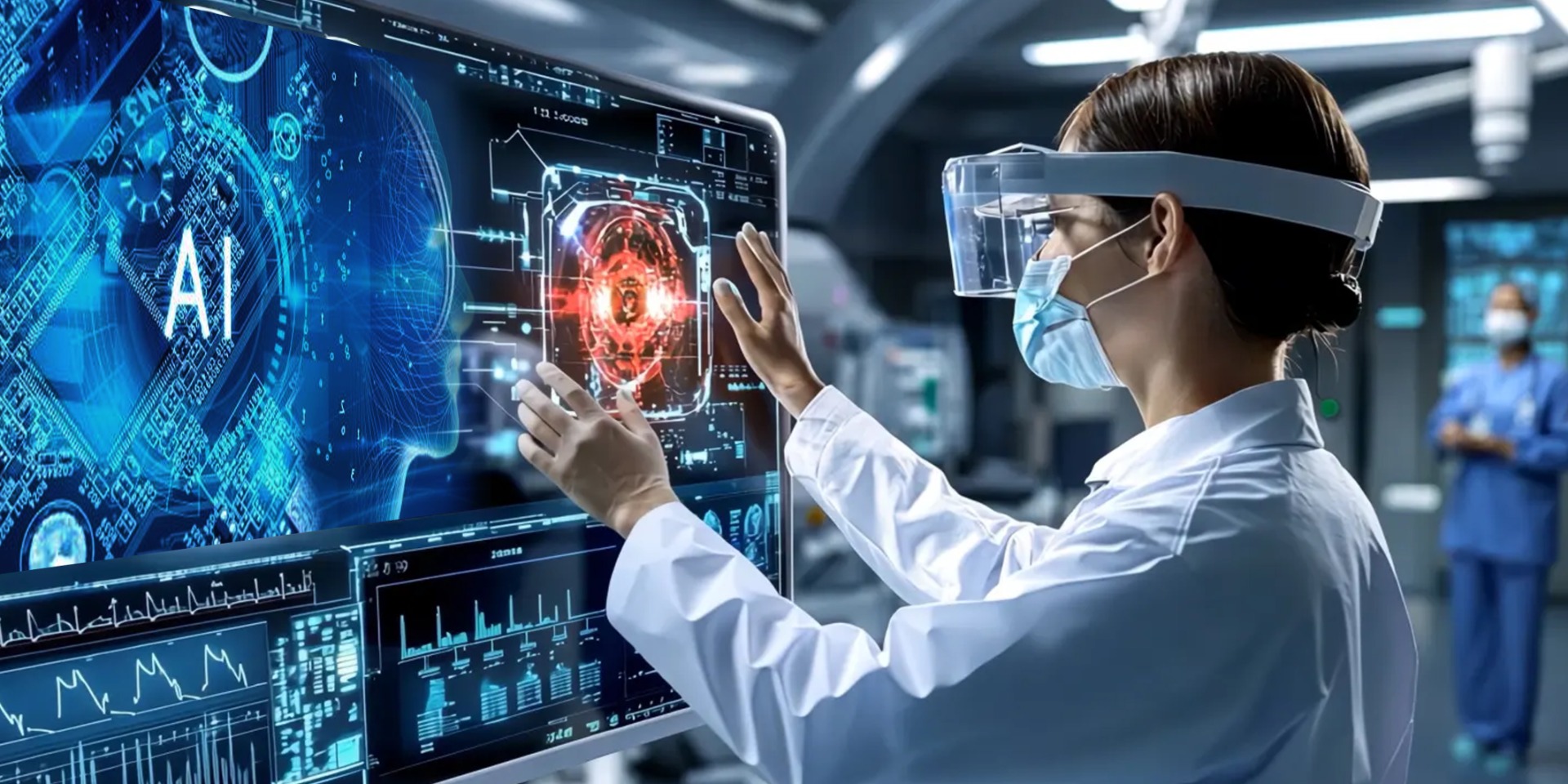 AI+AR眼镜辅助医生实时获取患者数据，实现可视化检查与远程诊疗联动
